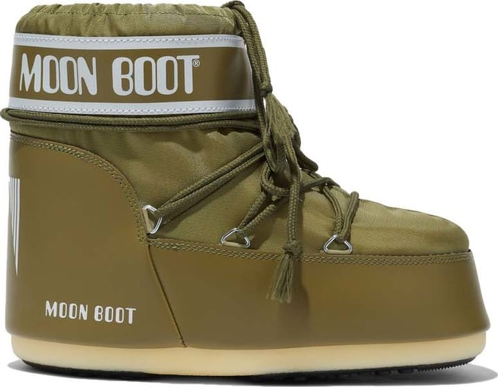 Moon Boot Unisex Icon Low Nylon Khaki Moon Boot