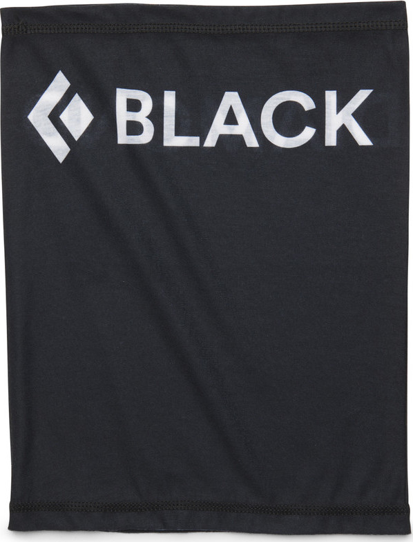 Black Diamond BD Neck Gaiter Black Wordmark