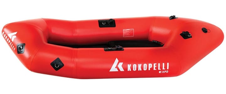 Kokopelli XPD Packraft w/Tizip Red Kokopelli