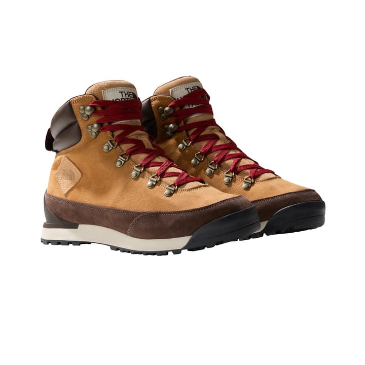 The North Face Men's Back-to-Berkeley IV Leather Lifestyle Almond Butter/Demitasse Brown The North Face