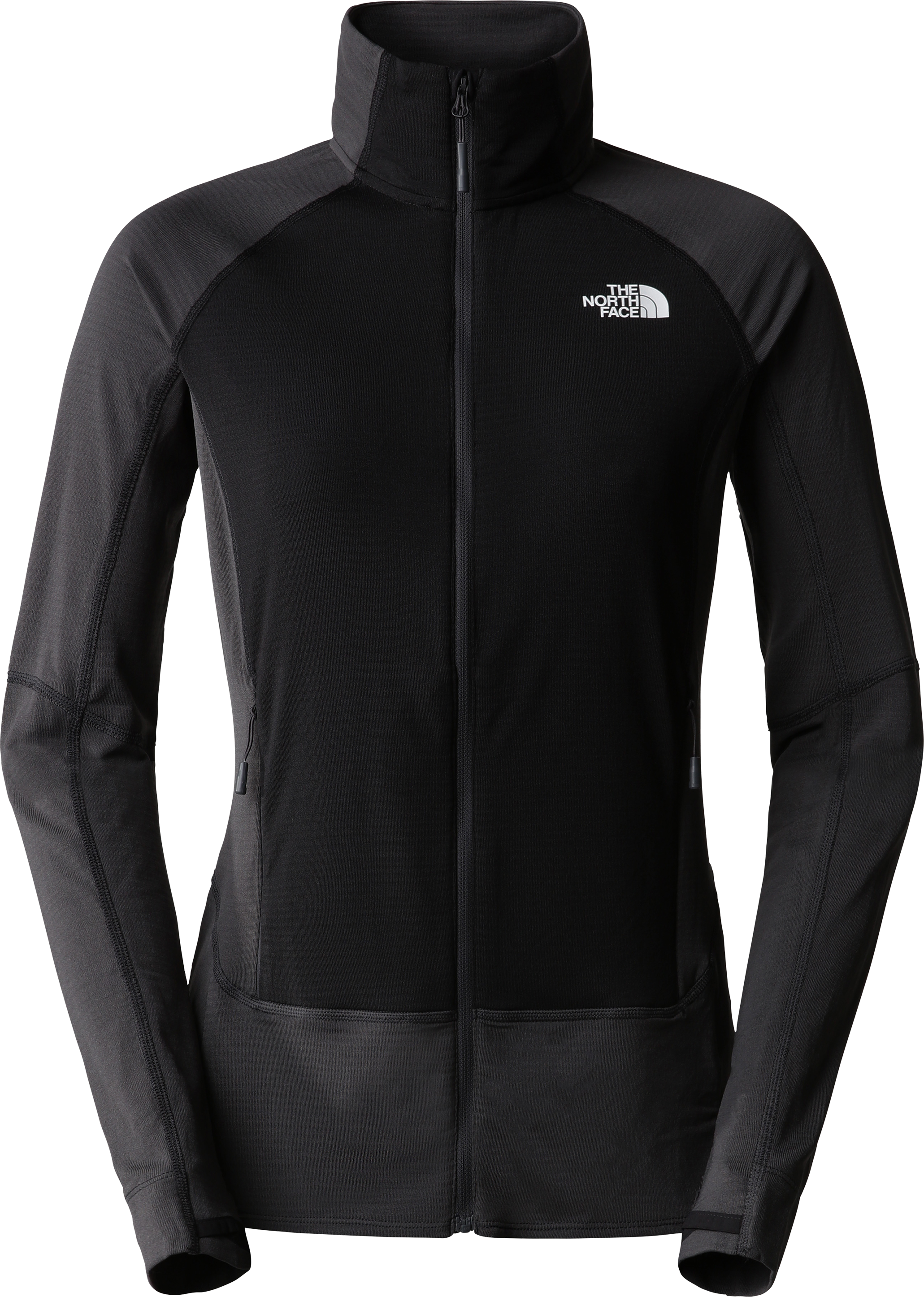 The North Face Women’s Bolt Polartec Power Grid Jacket Asphalt Grey/TNF Black/NPF