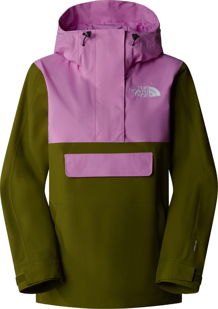 The North Face Women's Driftview Anorak Forest Olive/Dragonfruit The North Face