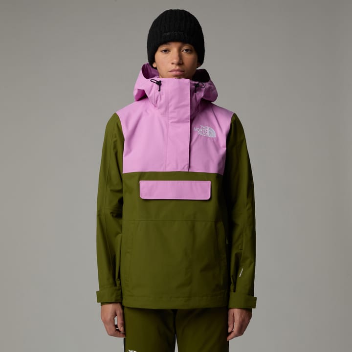 The North Face Women's Driftview Anorak Forest Olive/Dragonfruit The North Face