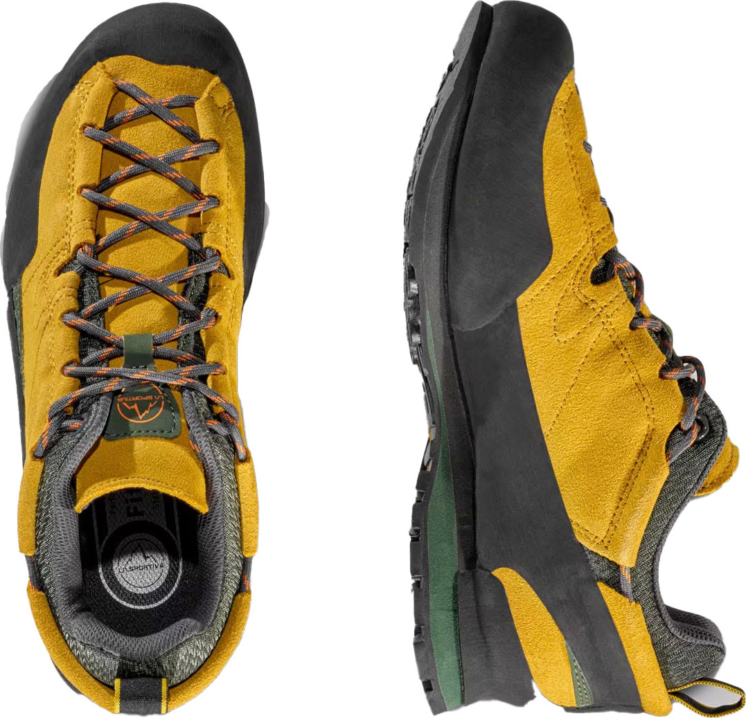 La Sportiva Men s Boulder X Savana tiger Buy La Sportiva Men s Boulder X Savana tiger here Outnorth