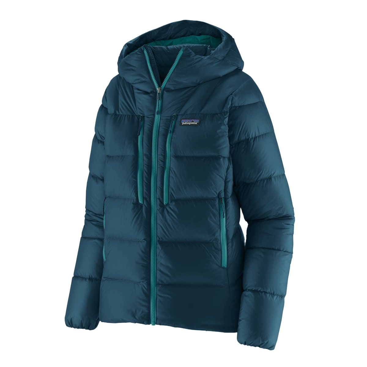 Patagonia W's Fitz Roy Down Hoody Lagom Blue