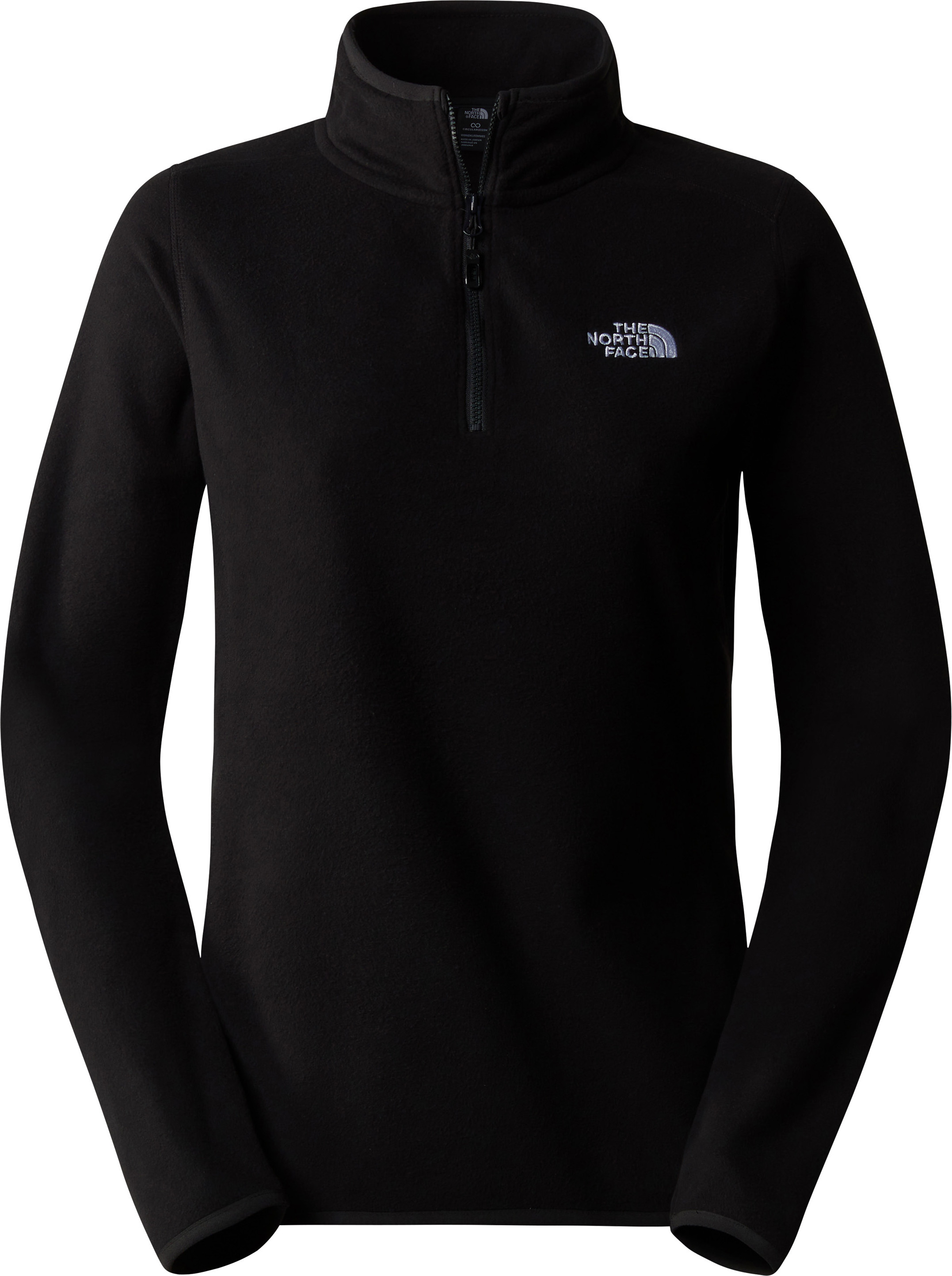 The North Face Women’s 100 Glacier 1/4 Zip TNF Black/NPF