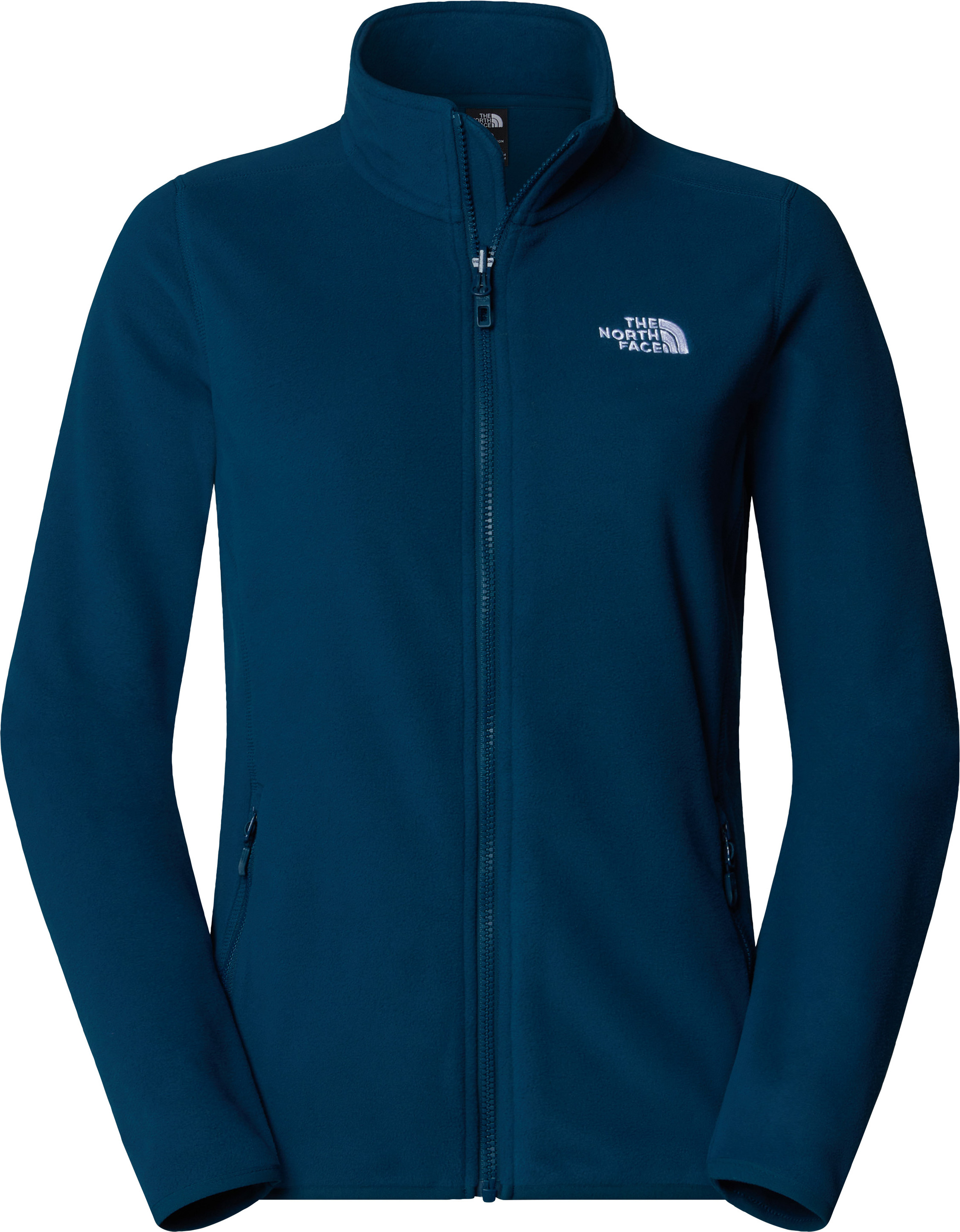 The North Face Women’s 100 Glacier Full-Zip Fleece Midnight Petrol