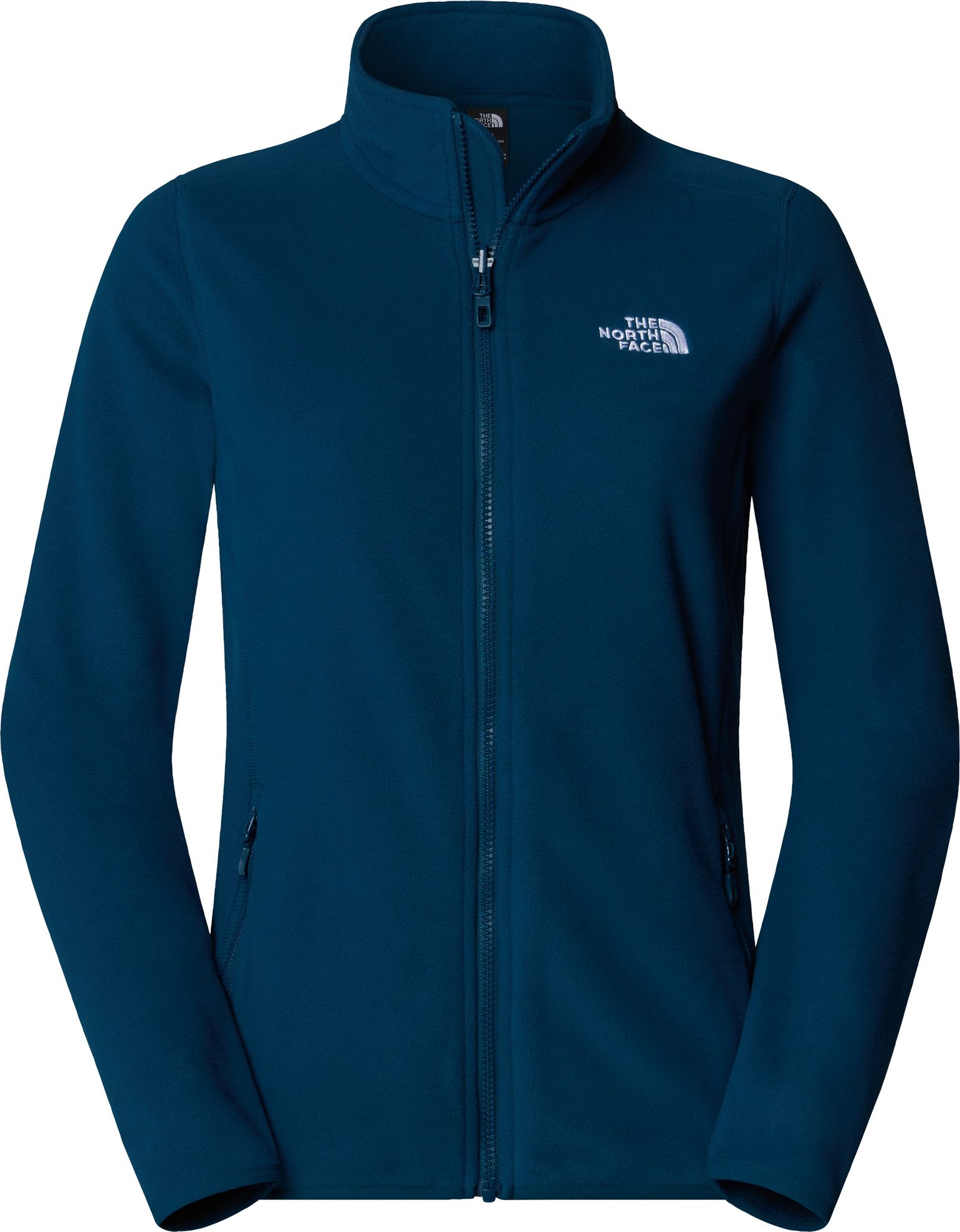 The North Face Women's 100 Glacier Full-Zip Fleece Midnight Petrol