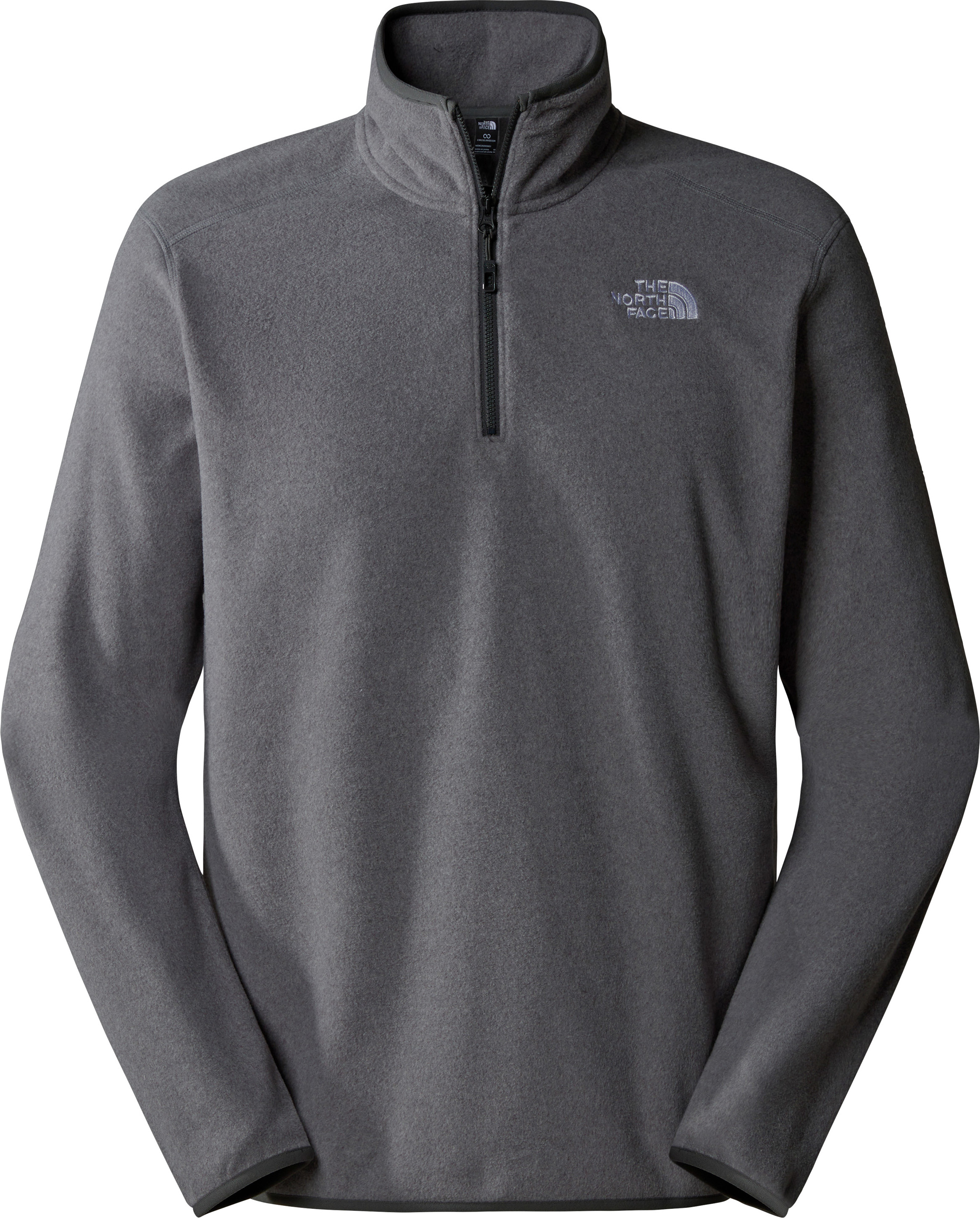 The North Face Men’s 100 Glacier 1/4 Zip Fleece TNF Medium Grey Heather