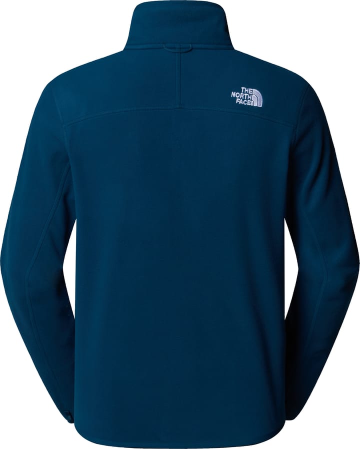 The North Face Men's 100 Glacier Full-Zip Fleece Midnight Petrol The North Face