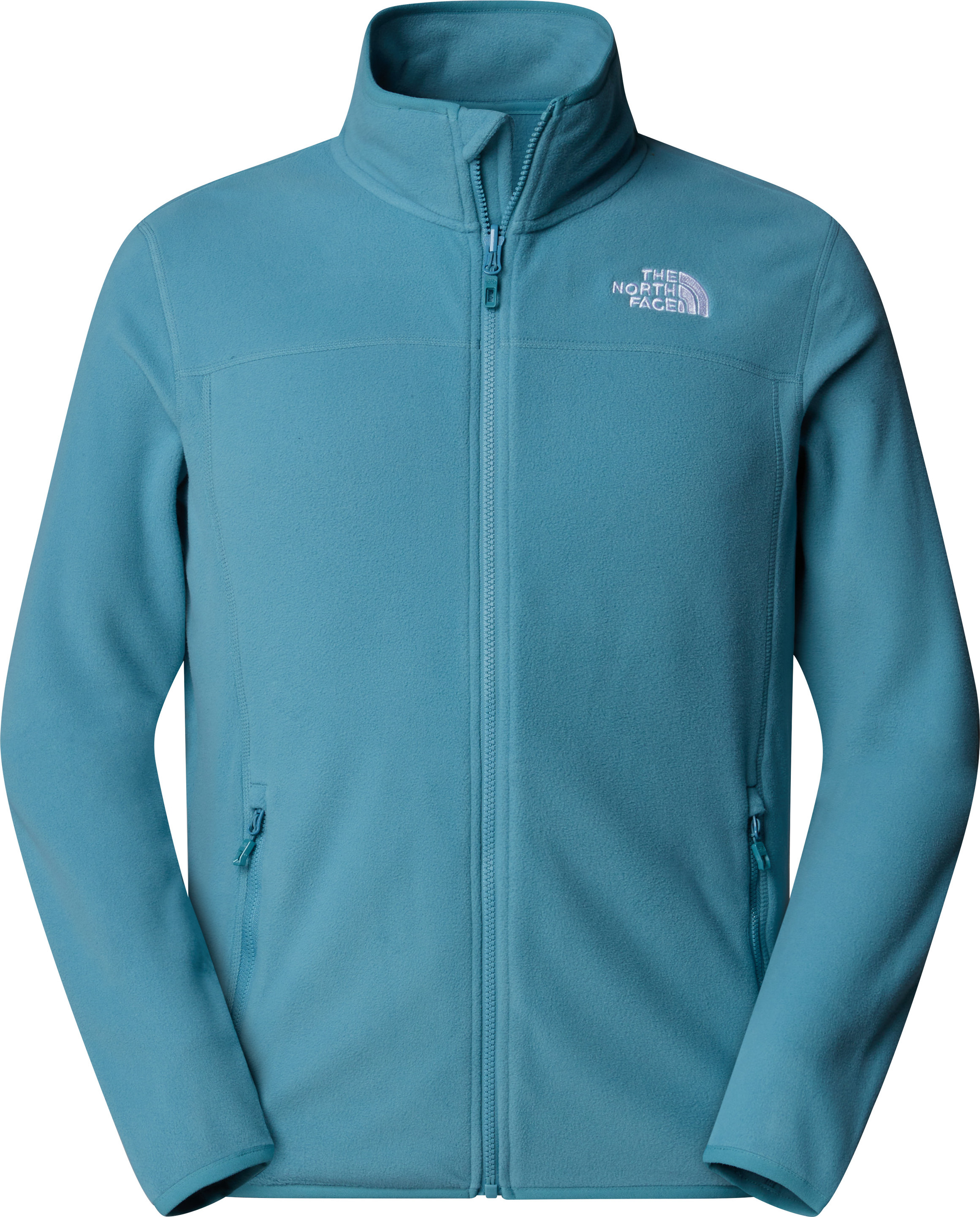 The North Face Men’s 100 Glacier Full-Zip Fleece Algae Blue