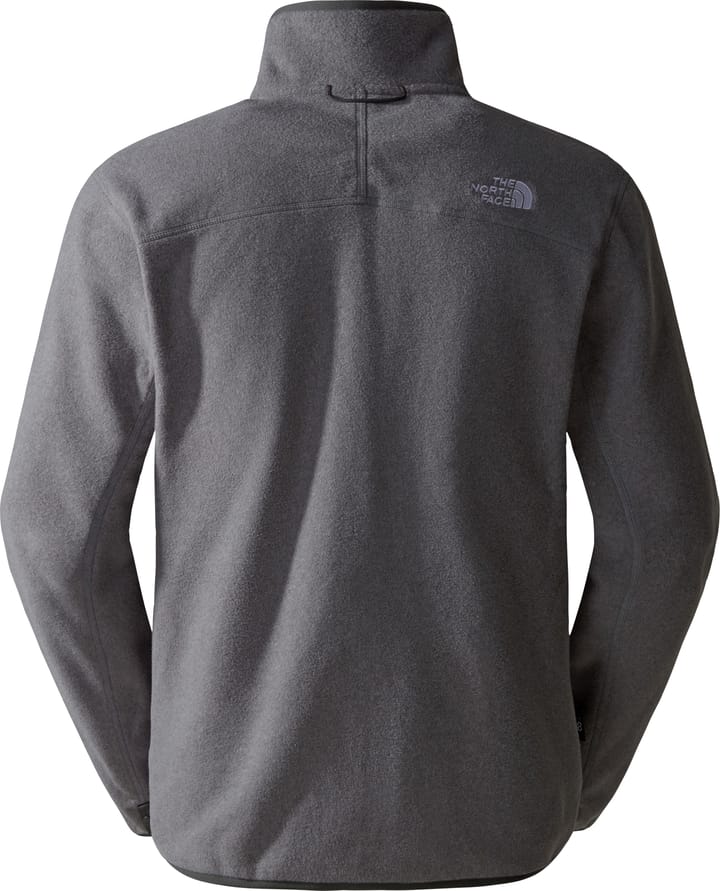 The North Face Men's 100 Glacier Full-Zip Fleece TNF Medium Grey Heather The North Face