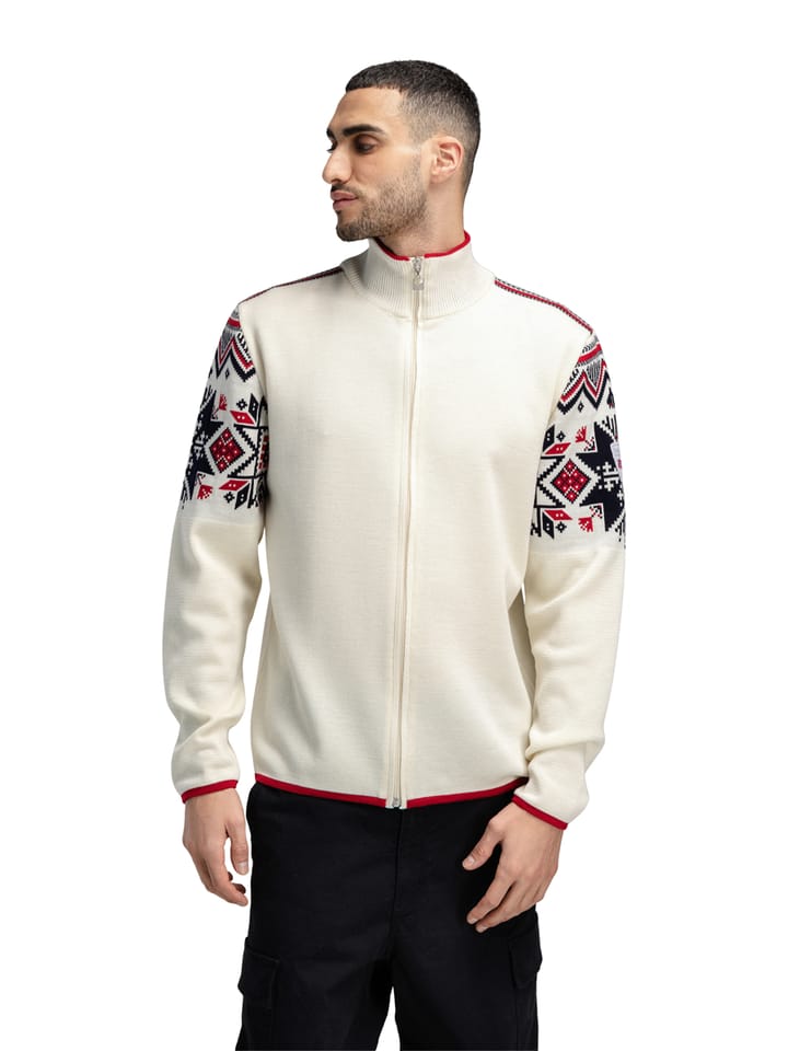 Dale of Norway Varberg Masculine Jacket Offwhite Marine Raspberry Dale of Norway