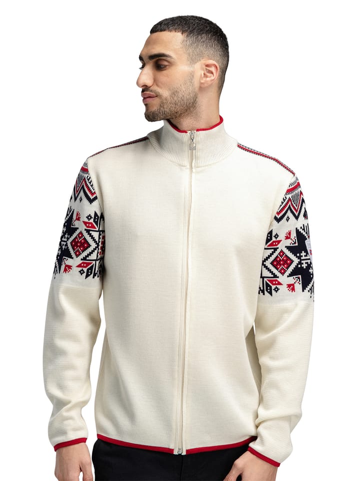 Dale of Norway Varberg Masculine Jacket Offwhite Marine Raspberry Dale of Norway