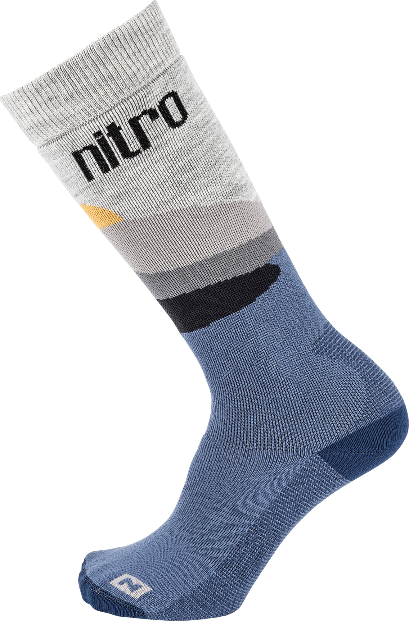 Nitro Women’s Cloud 3 Socks Blue – Grey