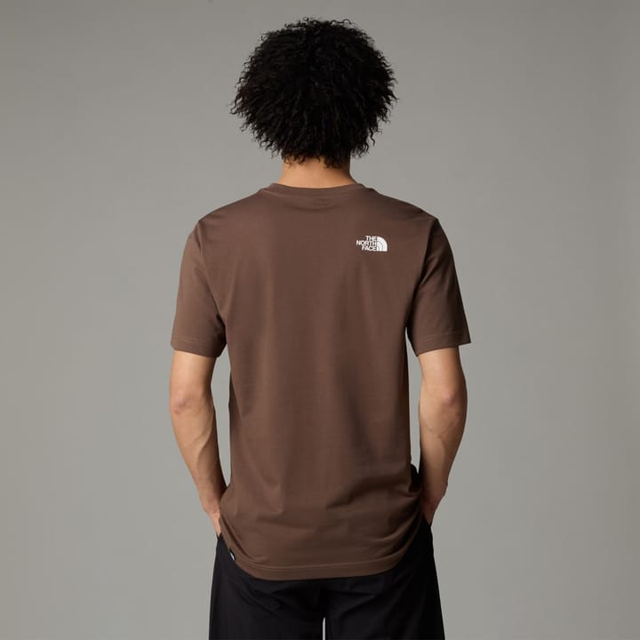 The North Face Men's Simple Dome T-Shirt Smokey Brown The North Face