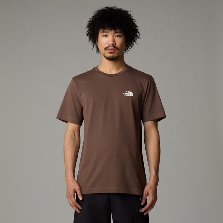 The North Face Men's Simple Dome T-Shirt Smokey Brown The North Face