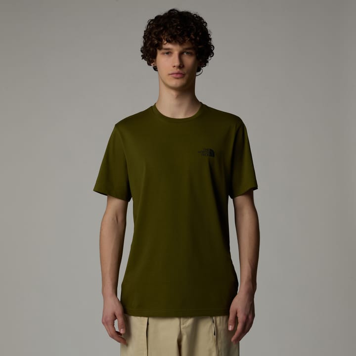 The North Face Men's Simple Dome T-Shirt Forest Olive The North Face