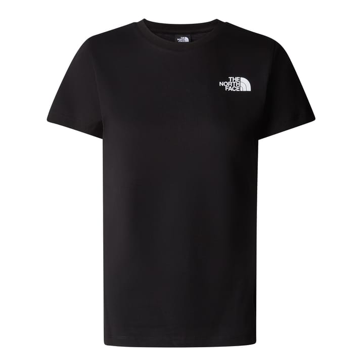 The North Face W S/S Redbox Tee Tnf Black The North Face