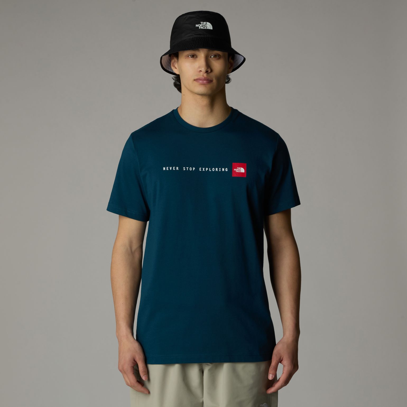 The North Face Men's Never Stop Exploring T-Shirt Midnight Petrol