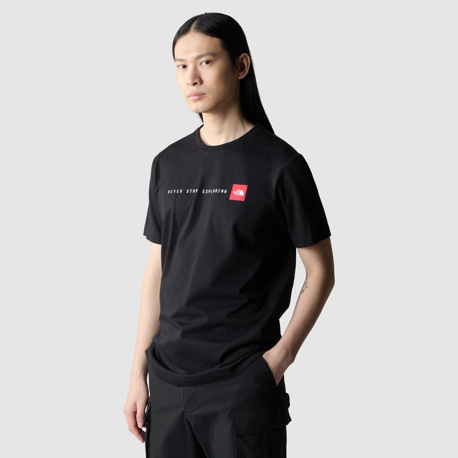 The North Face Men's Never Stop Exploring T-Shirt TNF Black