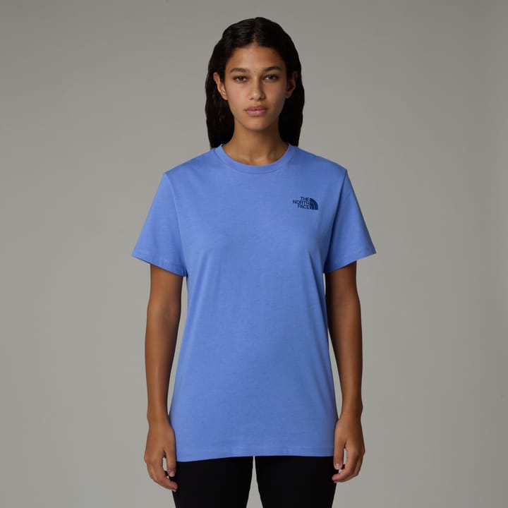 The North Face W S/S Relaxed BOX NSE Tee Virtual Blue/estate Blu The North Face