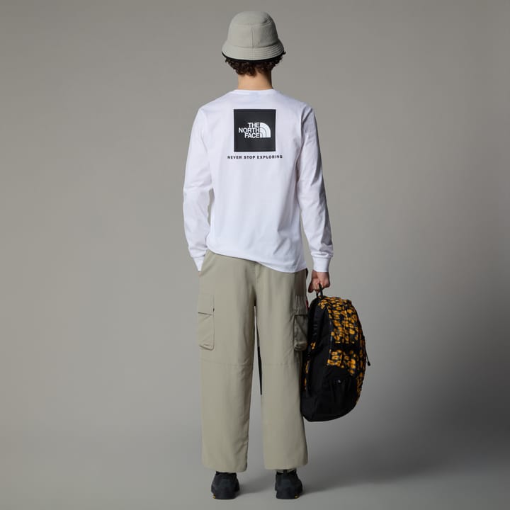 The North Face M L/S Redbox Tee Tnf White The North Face