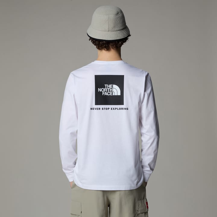 The North Face M L/S Redbox Tee Tnf White The North Face