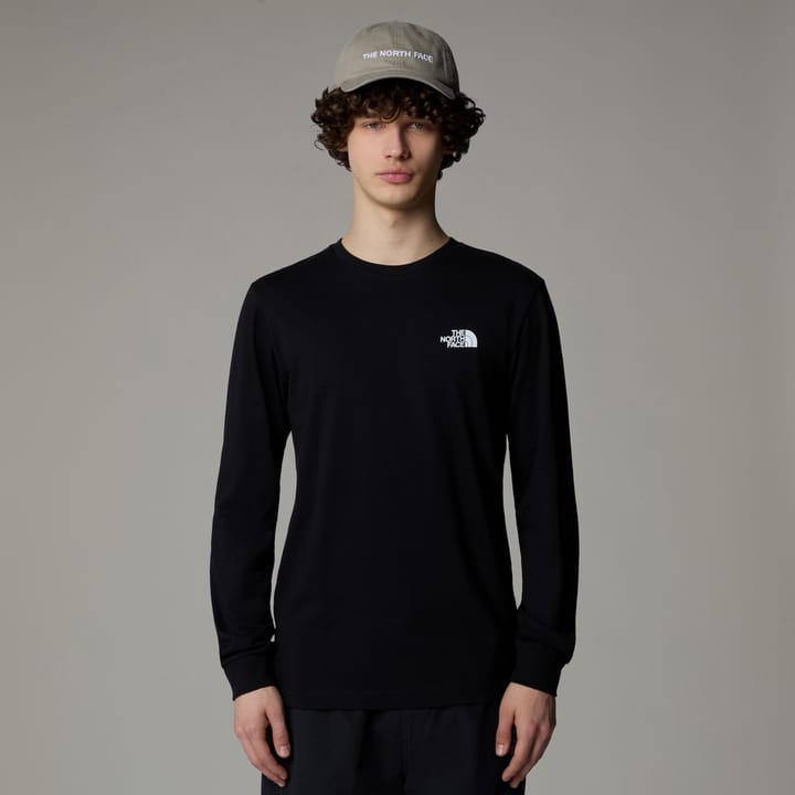 The North Face M L/S Redbox Tee Tnf Black The North Face