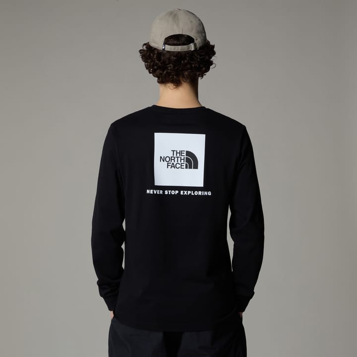 The North Face M L/S Redbox Tee Tnf Black The North Face