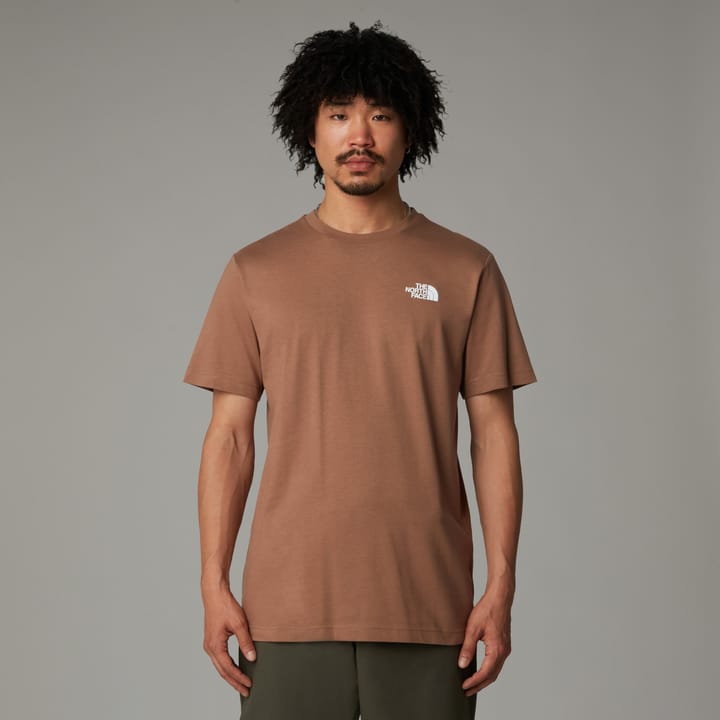 The North Face M S/S BOX NSE Tee Latte/gravel The North Face