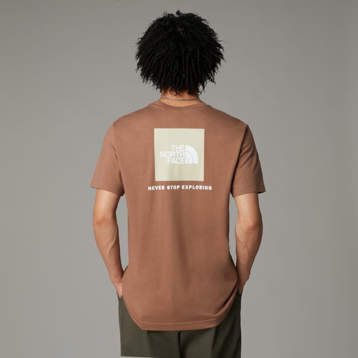 The North Face M S/S BOX NSE Tee Latte/gravel The North Face