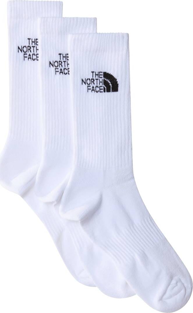 The North Face Multi Sport Cushion Crew Socks 3-Pack TNF White