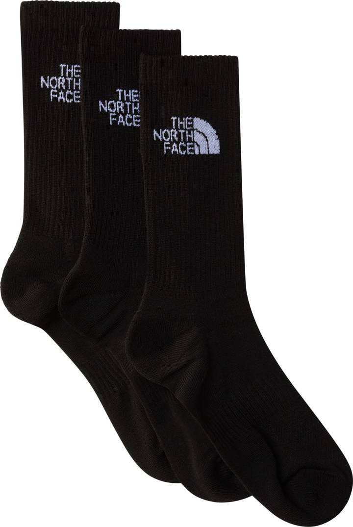 The North Face Multi Sport Cushion Crew Socks 3-Pack TNF Black The North Face
