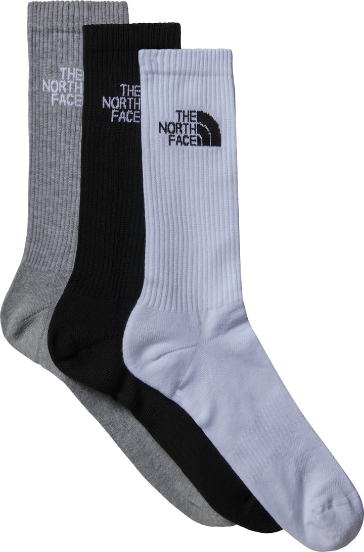 The North Face Multi Sport Cushion Crew Socks 3-Pack Black Assorted The North Face