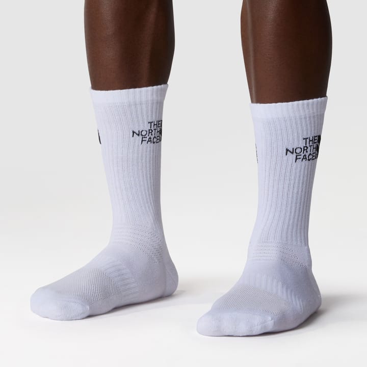 The North Face Multi Sport Cushion Crew Socks 3-Pack TNF White The North Face