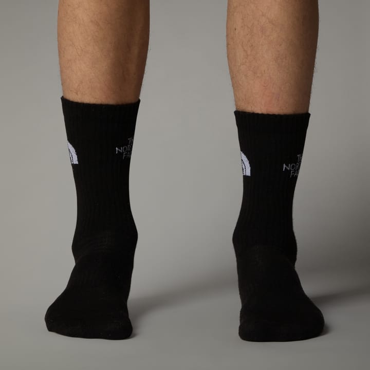 The North Face Multi Sport Cushion Crew Socks 3-Pack TNF Black The North Face