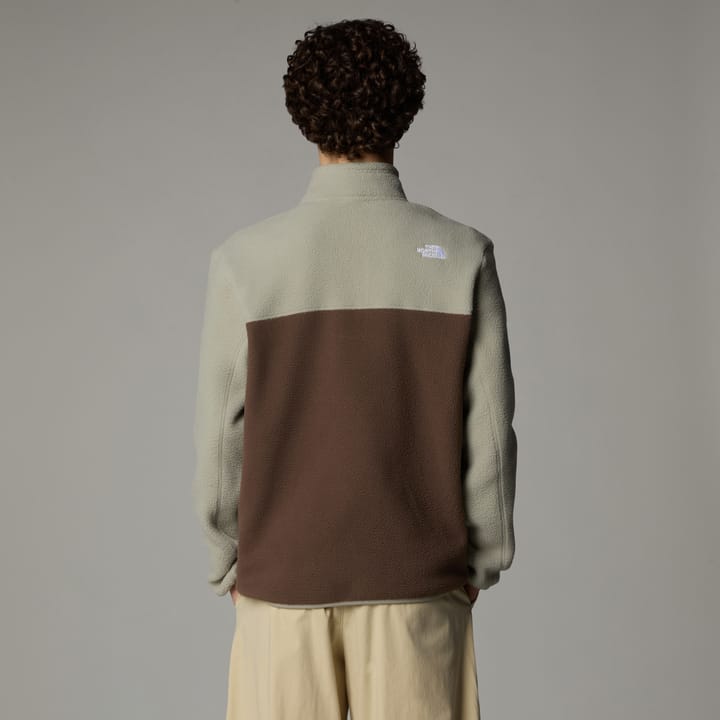 The North Face Men's Yumiori 1/4 Zip Smokey Brown/Clay Grey/Summit Gold The North Face