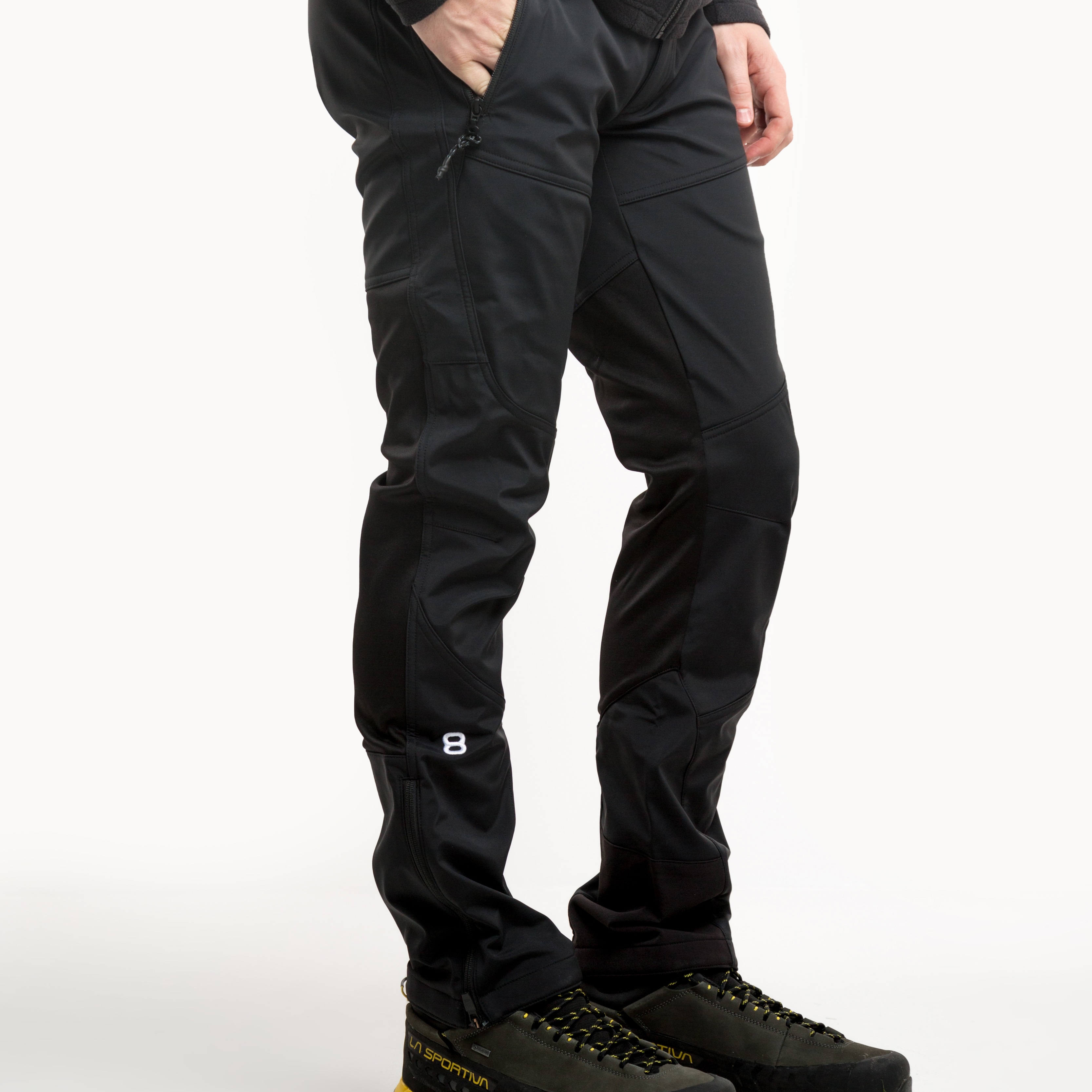 Men's Unlimitech windproof ski touring pants in Stretch Performance