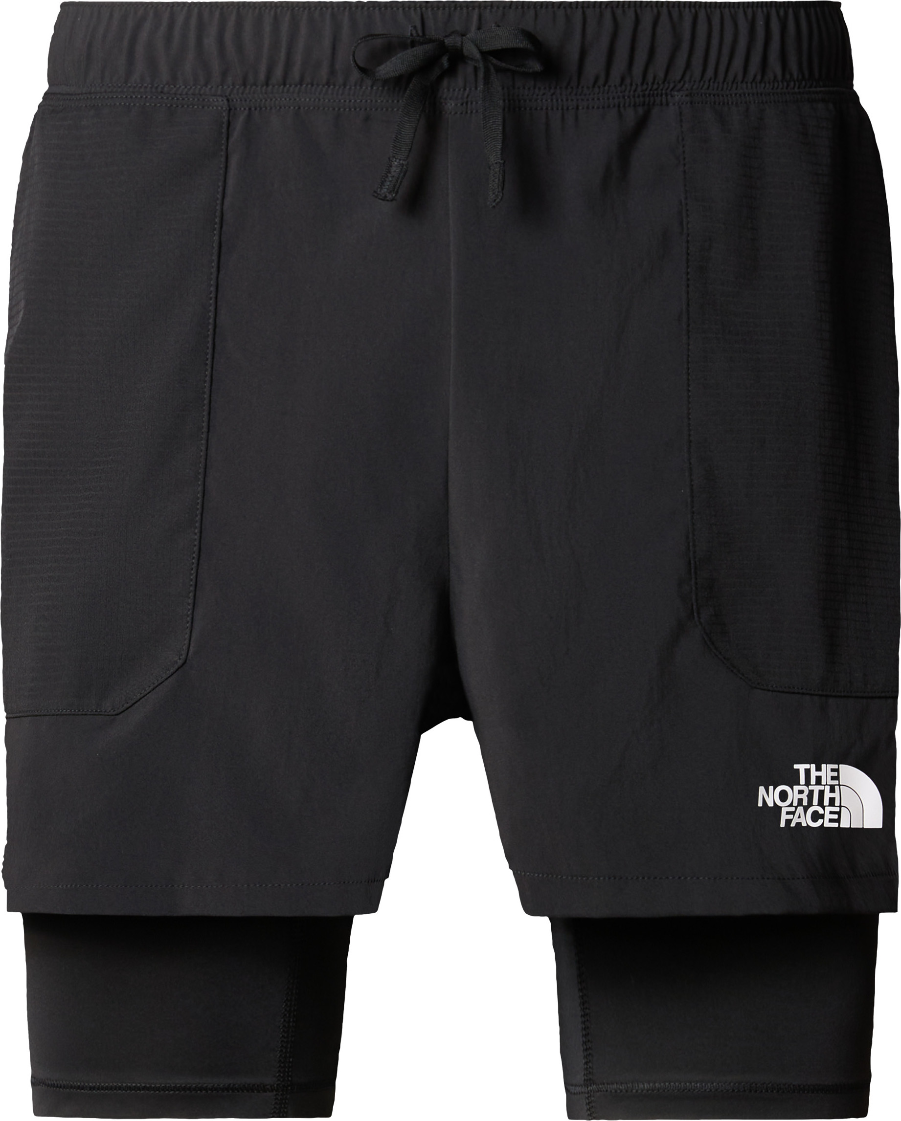 The North Face Men’s Sunriser 4″ 2in1 Shorts Black-Npf