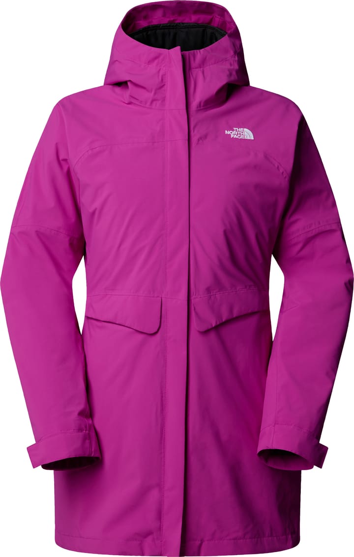 The North Face Women's DryVent Mono Triclimate 3-in-1 Parka Deep Mulberry/TNF Black The North Face