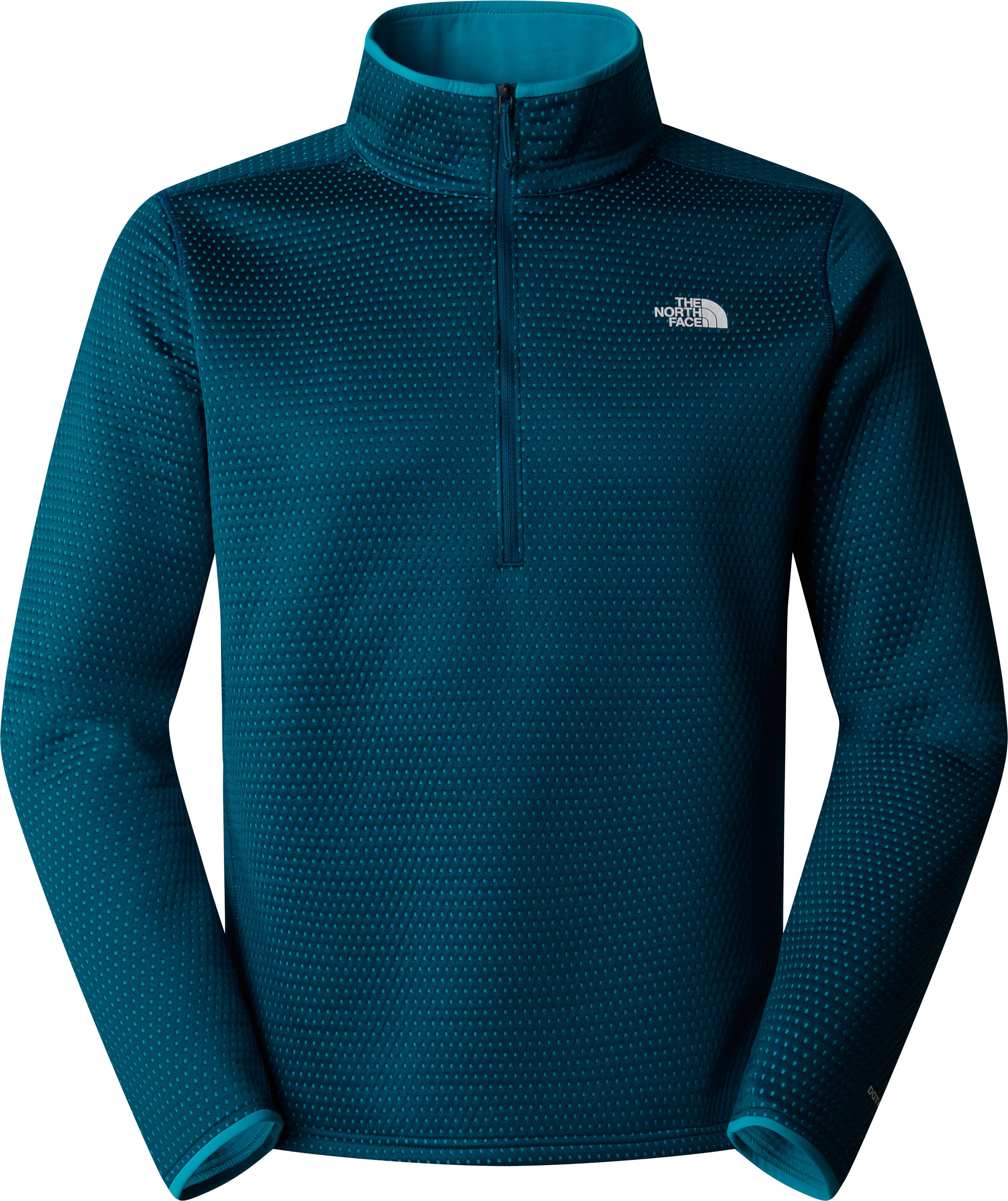 The North Face Men’s Vertical Thermal 1/4 Zip Fleece Midnight Petrol