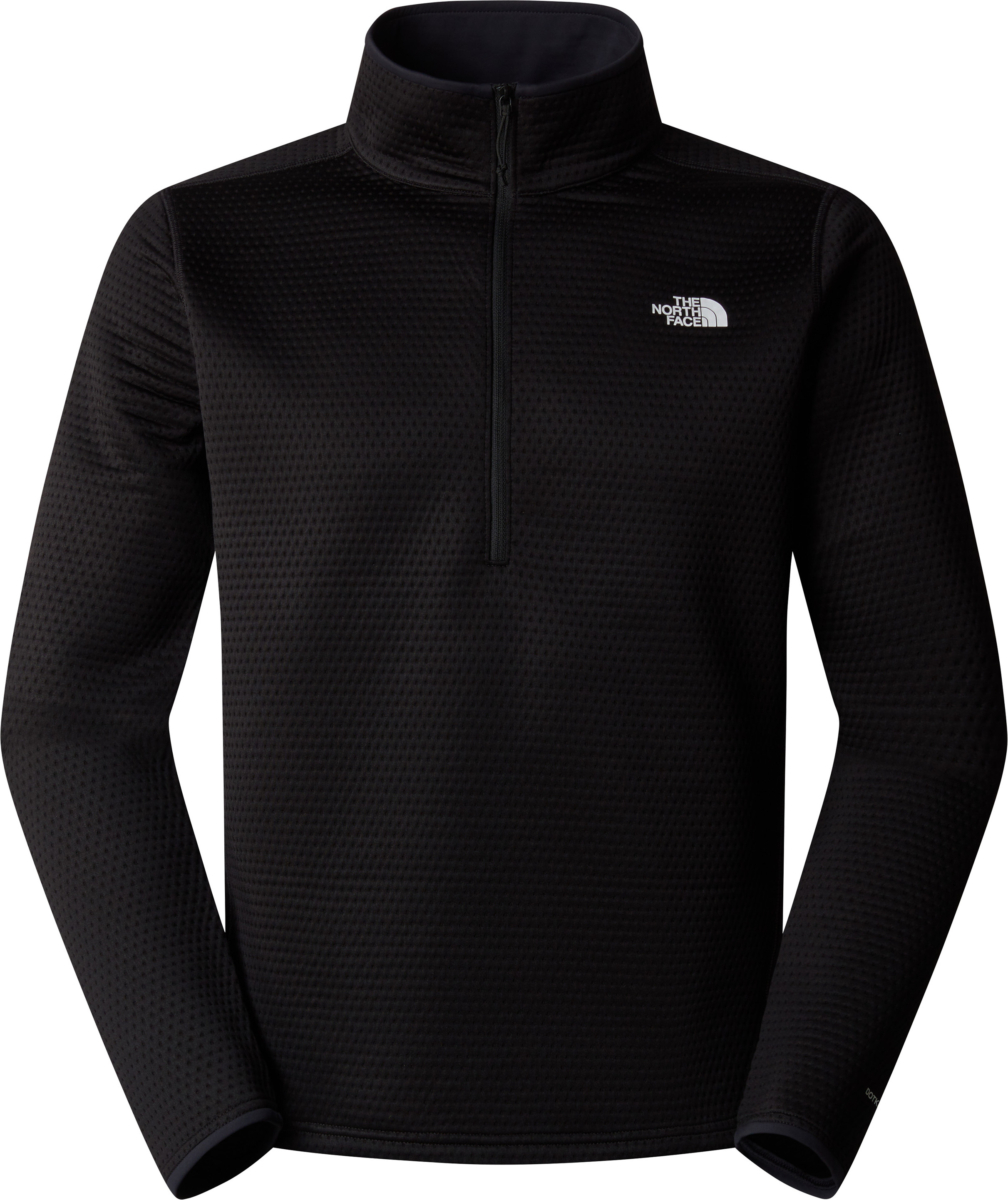 The North Face Men’s Vertical Thermal 1/4 Zip Fleece TNF Black