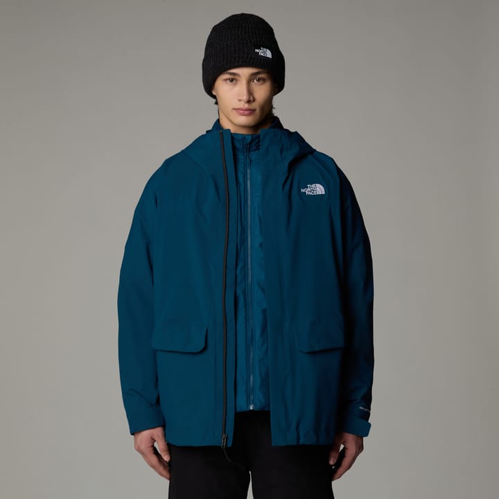 The North Face Men's DryVent Mono Triclimate 3-in-1 Parka Midnight Petrol The North Face