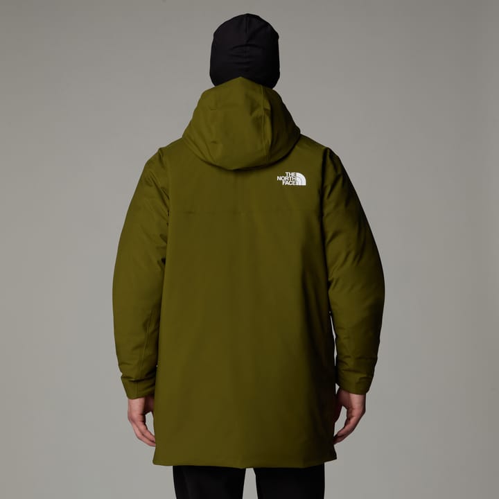 The North Face Men's Mountain Range Down Parka Forest Olive The North Face