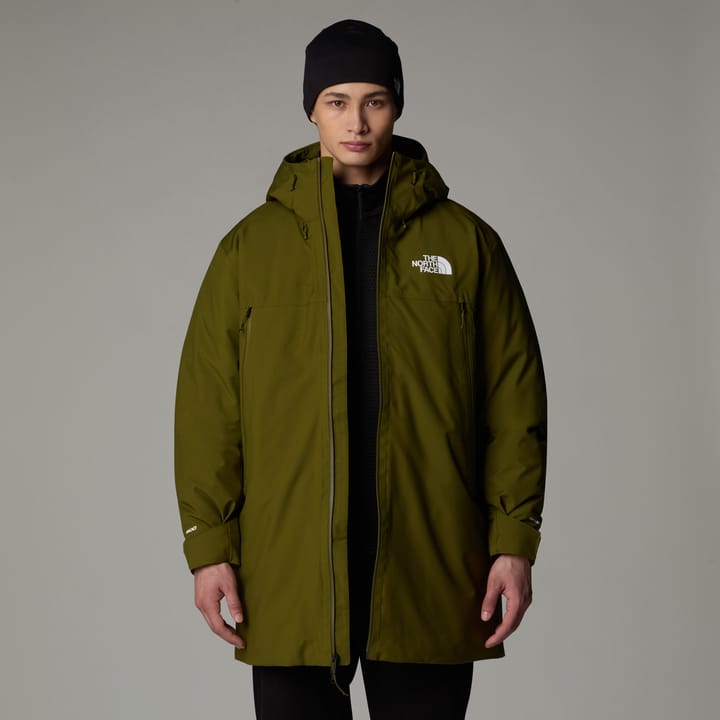 The North Face Men's Mountain Range Down Parka Forest Olive The North Face