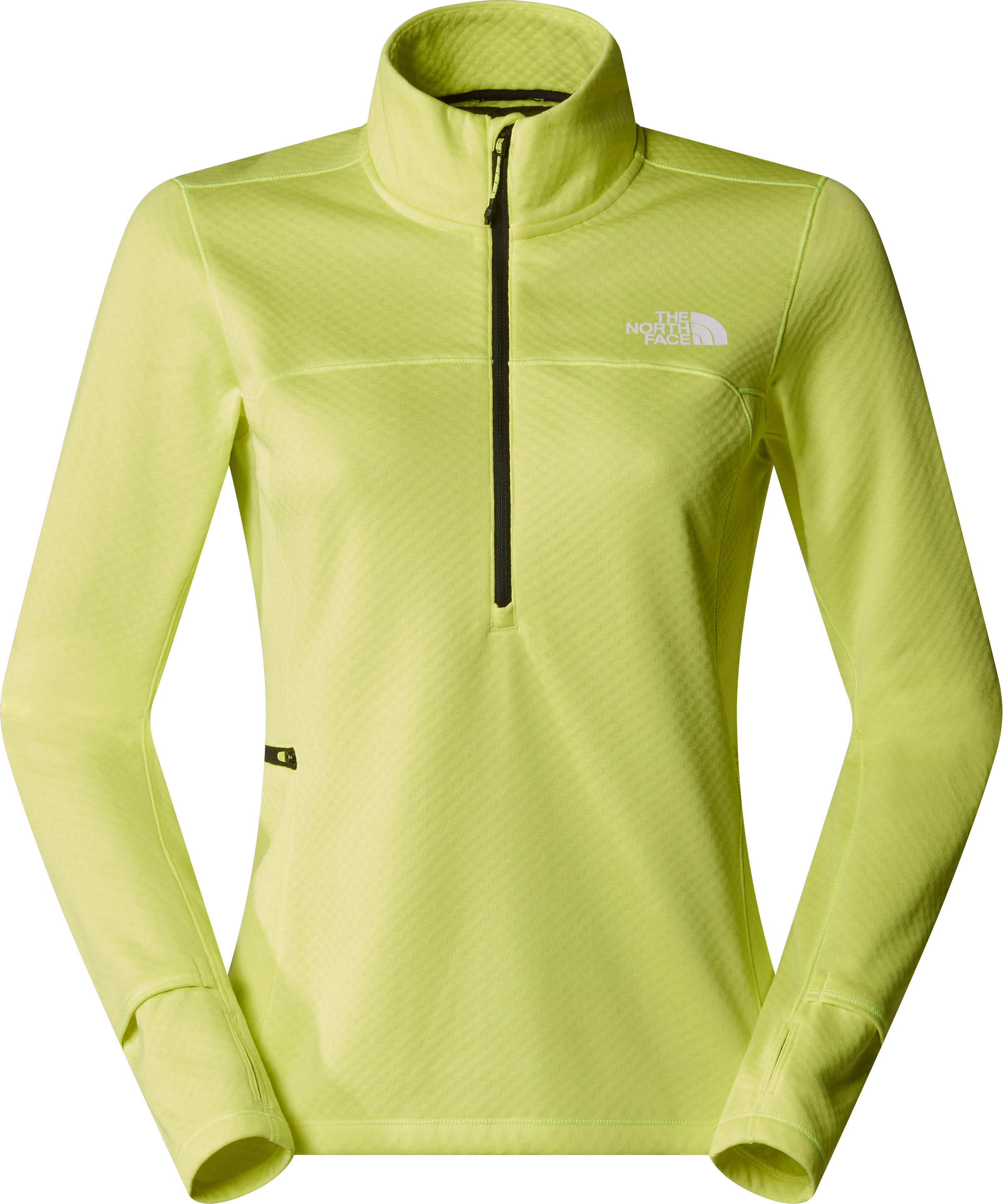 The North Face Women’s Winter Warm Pro 1/4 Zip Fleece Firefly Yellow