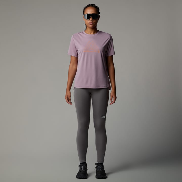 The North Face Women's Mountain Athletics Flex T-Shirt Purple Chalk The North Face