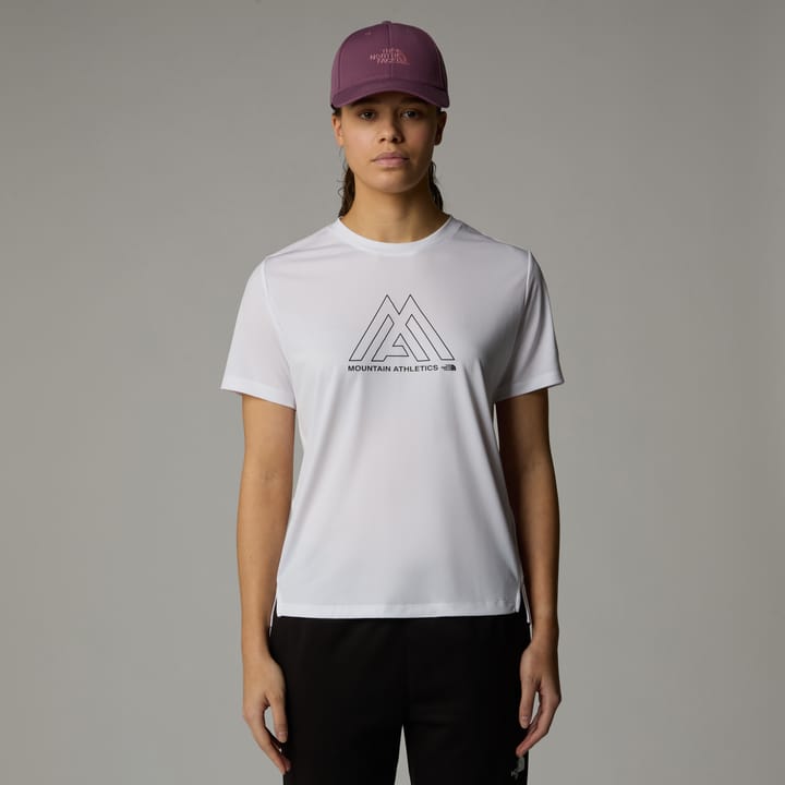 The North Face Women's Mountain Athletics Flex T-Shirt TNF White The North Face