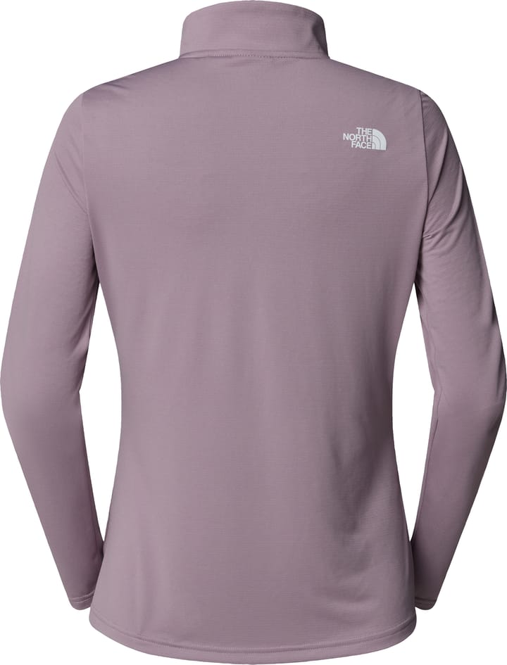 The North Face Women's Flex 1/4 Zip Graphic 1 Purple Chalk The North Face